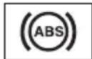 TOYOTA RAV4 Hybrid (2021) - ■ABS warning light - 2