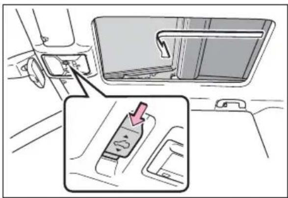 TOYOTA RAV4 Hybrid (2021) - ■ Opening and closing the panoramic moon roof - 2