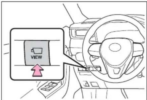 TOYOTA RAV4 Hybrid (2021) - Camera switch - 1