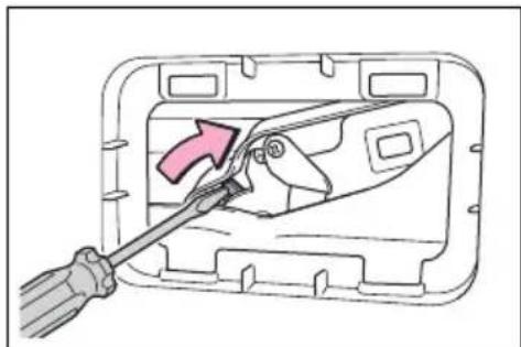TOYOTA RAV4 Hybrid (2021) - ■If the back door opener is inoperative - 4