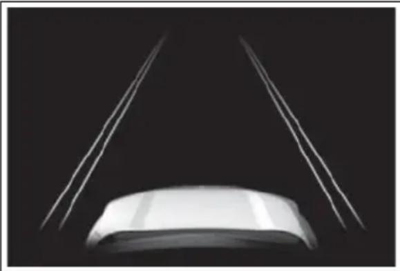 TOYOTA RAV4 Hybrid (2021) - D Lane departure alert function display - 2