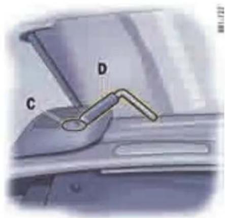 C D