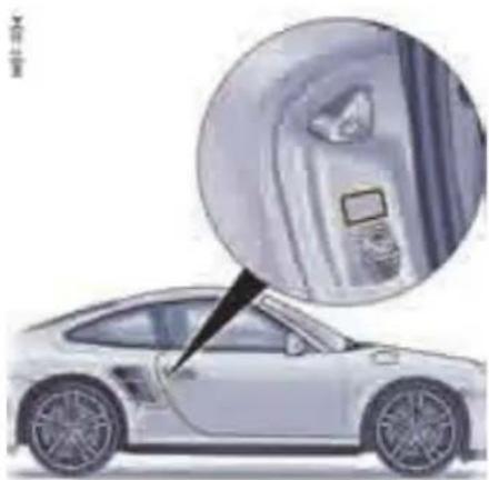 PORSCHE 911 Turbo S (2011) - 车辆识别号码 - 1