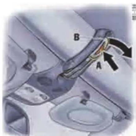B A