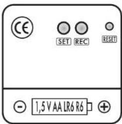 CE SET REC RESET - 1,5 V AA LR6 R6 + +