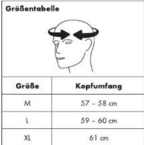 CRIVIT IAN 93696 - Auswahl der richtigen Helmgröße - 1