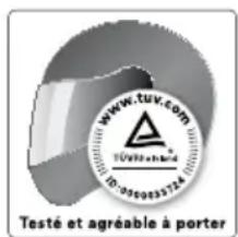 WWW.TUV.COM TESTÉ et agréable à porter