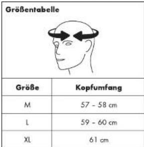 CRIVIT IAN 93694 - Helmgröße - 1