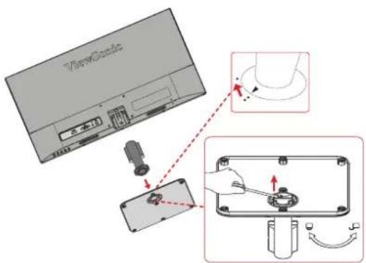 VIEWSONIC VA2432-h - Montering på væggen - 3