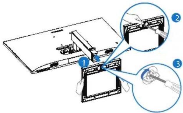PHILIPS E Line 272E1GAEZ - Installation af stander - 2
