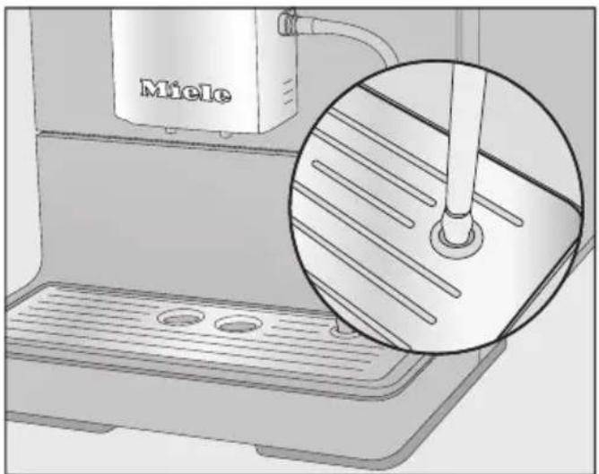 MIELE Silence CM 5310 - Mælkerør skylles - 1