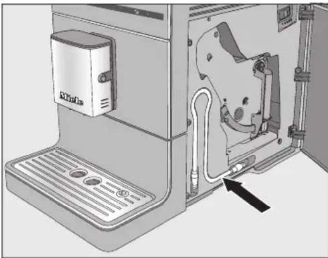 MIELE Silence CM 5410 - Anvendelse af mælk fra mælkekartoner eller andre salgspakninger - 1