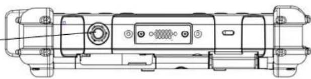 Technical line drawing of a mechanical device with no visible text or symbols