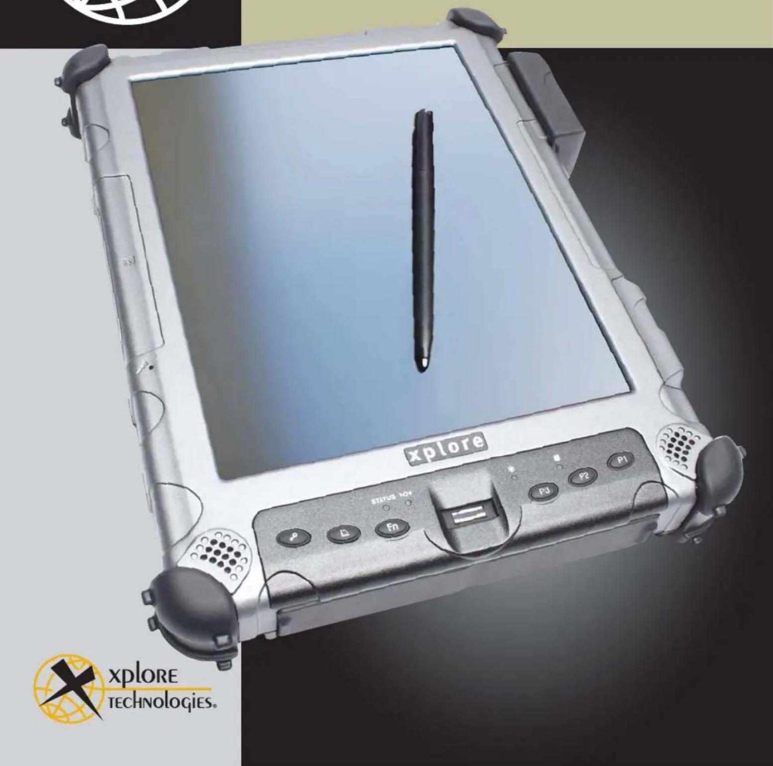 xplore xplore STATUS 104 P L Fn P3 P2 P1 xplore TECHNOLOGIES.