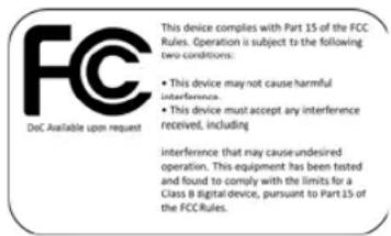 This device complies with Part 15 of the FCC Rules. Operation is subject to the following two-conditions: • This device may not cause harmful interference. • This device must accept any interference received, including interference that may cause undesired operation. This equipment has been tested a…