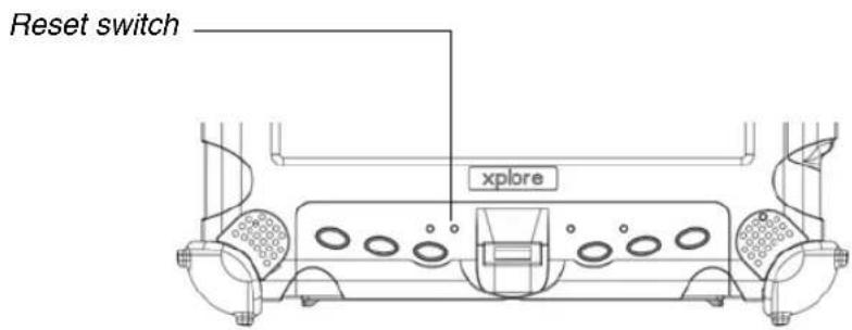 Reset switch xplore