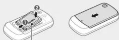 SAMSUNG GT-M2520 - Install the SIM card and battery - 2