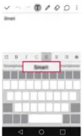 LG X Screen - BrugafSmart-tastatur - 1