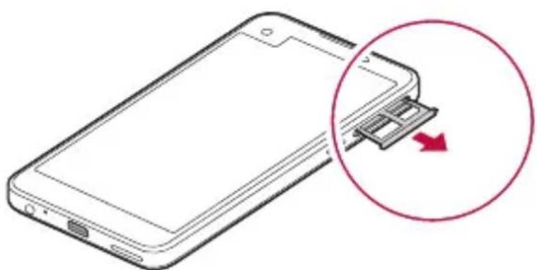 LG X Screen - SådanisættesSIM-kortet - 2