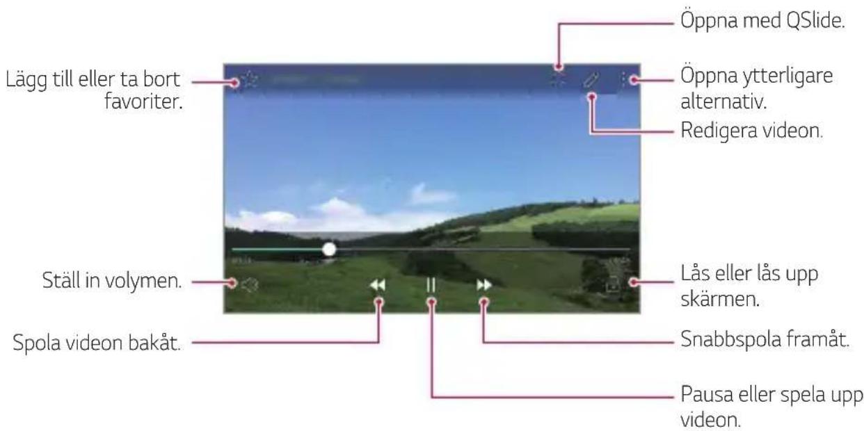 LG X Screen - Spela upp en video - 1