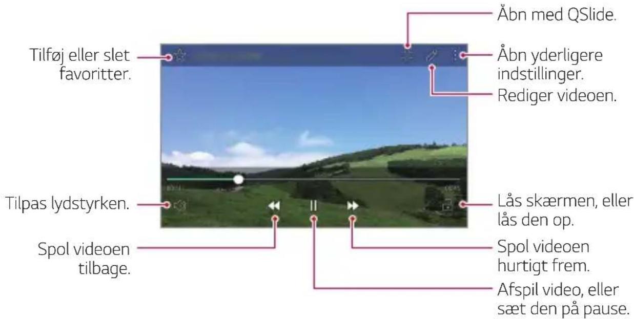 LG X Screen - Afspilning af en video - 1