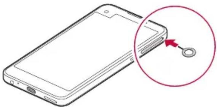LG X Screen - SådanisættesSIM-kortet - 1