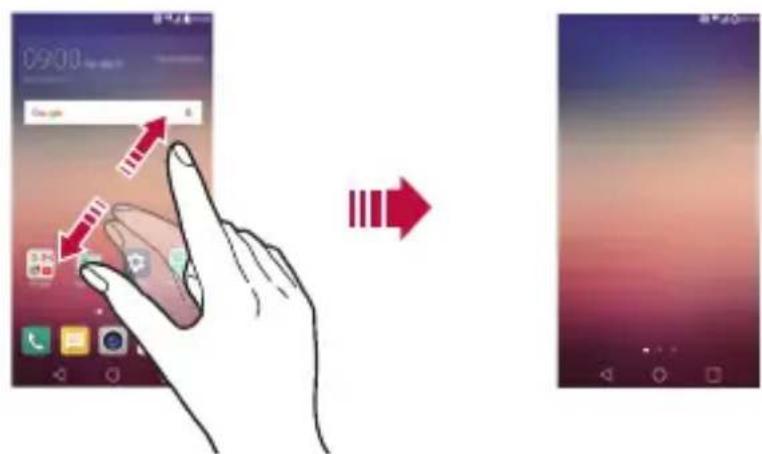 LG X Screen - Visningafbaggrundstema - 1