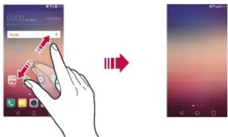 LG X Screen - Visabakgrundstemat - 1