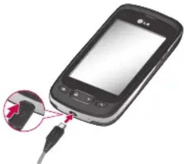 LG Optimus One - Ladda telefonen - 1