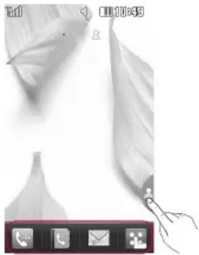LG Cookie KP500 - Standbyskærmbilledet - 3
