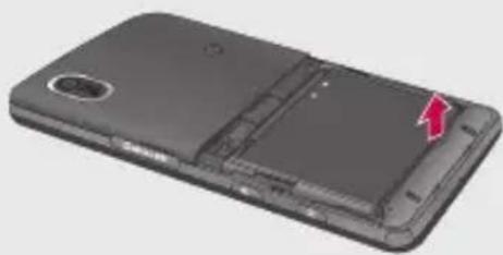 LG Cookie KP500 - Ta av batterihöljet - 2