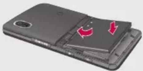 LG Cookie KP500 - Sätta i SIM-kortet - 1