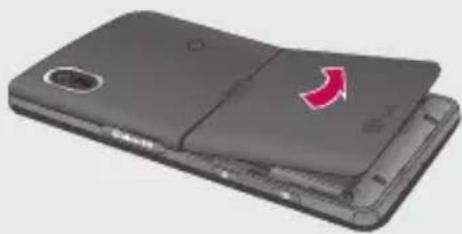 LG Cookie KP500 - Ta av batterihöljet - 1