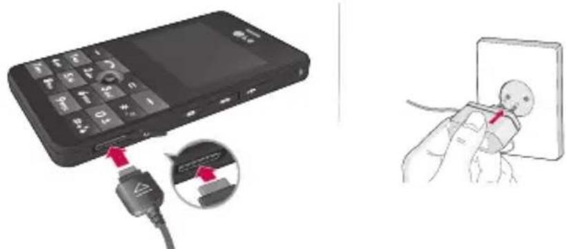 LG KE820 - Sätt tillbaka batterihöljet - 2