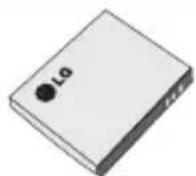 LG KE820 - Standardbatteri - 1