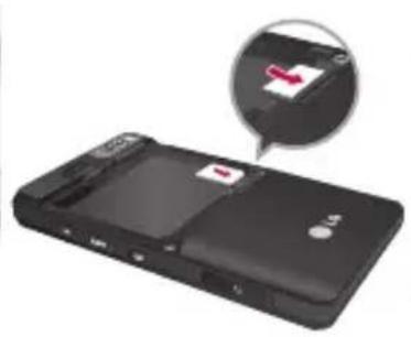 LG KE820 - Ta ur batteriet. - 2