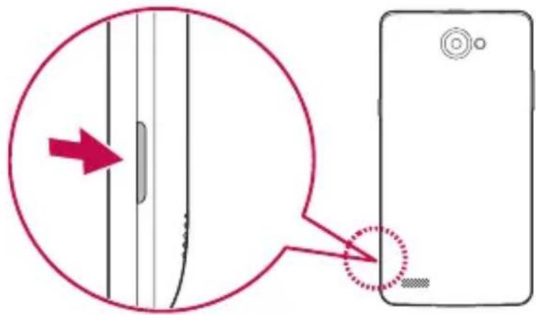 LG Bello II - Sätta i SIM-kortet och batteriet - 1