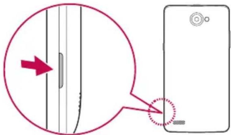 LG Bello II - Installerer SIM- eller USIM-kortet og batteriet - 1