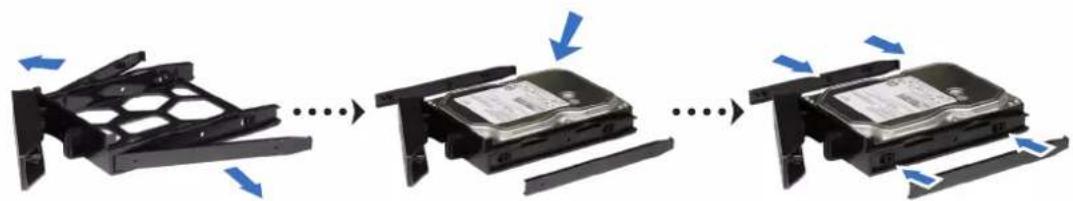 SYNOLOGY DiskStation DS1520+ - Installer diske - 2