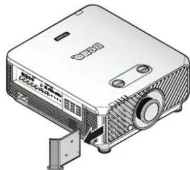 BENQ LU9245 - Replacing the front filter - 2
