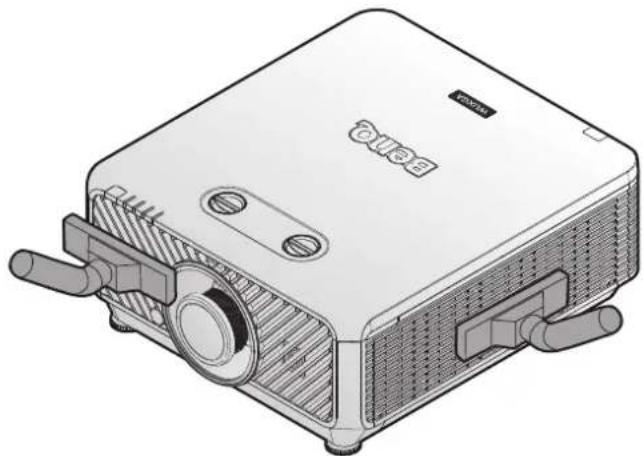 BENQ LU9245 - Cleaning the filter - 1