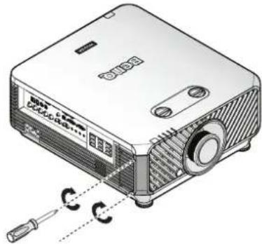 BENQ LU9245 - Replacing the front filter - 5