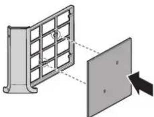 BENQ LU9245 - Replacing the front filter - 3