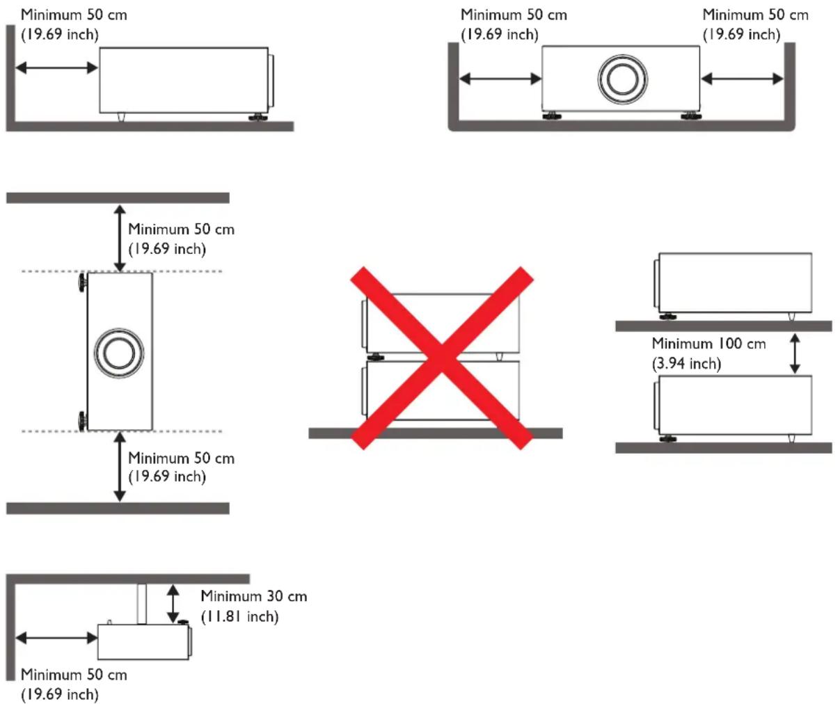 BENQ LU9245 - Cooling notice - 4
