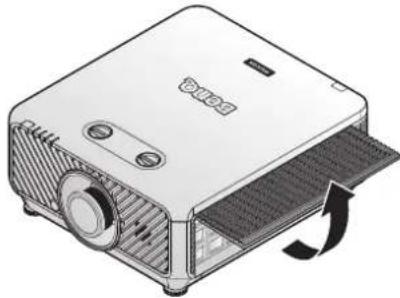 BENQ LU9245 - Replacing the side filter - 2