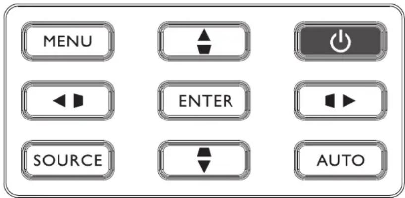 MENU ENTER SOURCE AUTO