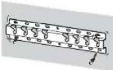 SONY OLED KD-55AG8 - Instale o suporte para montagem na parede com segurança seguindo as indicações deste manual de instruções. - 1
