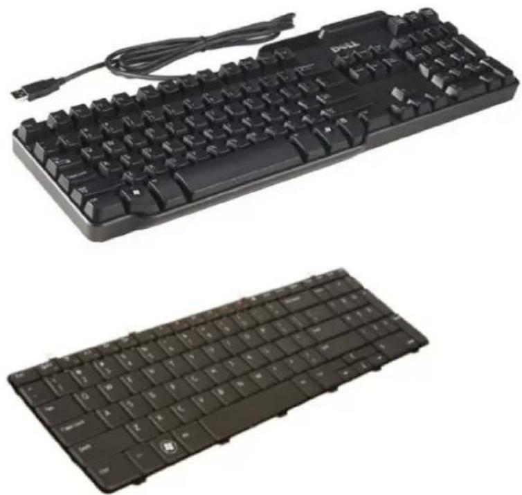 DELL XPS 15 9500 - Fysisk tastatur - 1