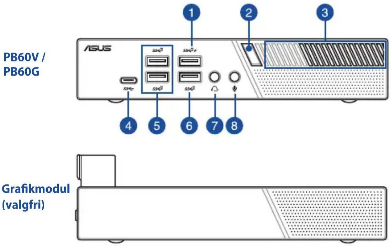 ASUS Mini PC PB60V - Forside - 1