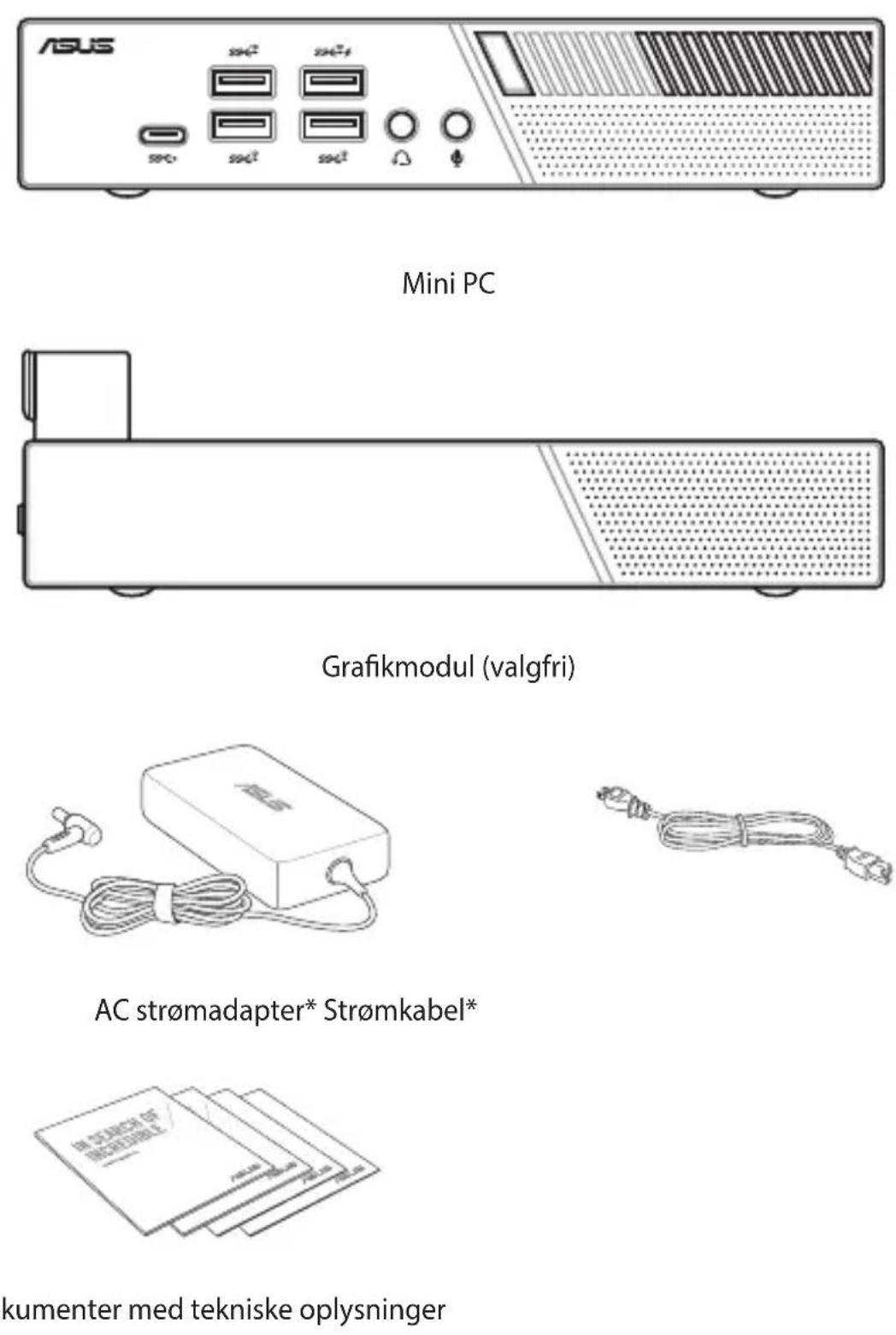 ASUS Mini PC PB60V - Pakkeindhold - 1